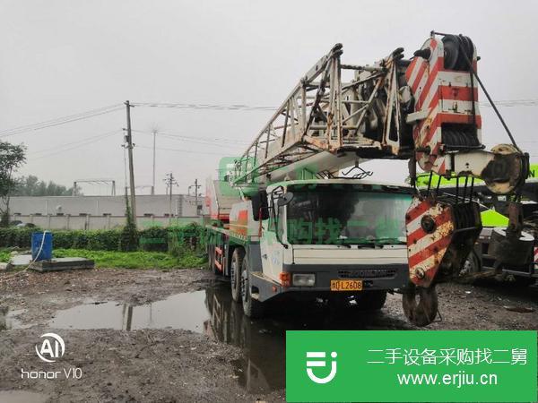 河南出售二手國三汽車吊原裝原板