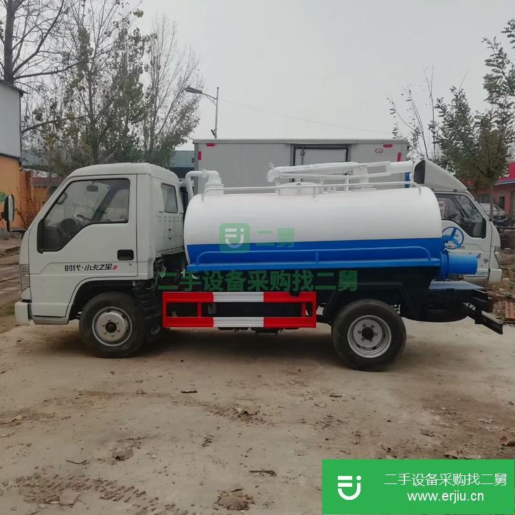 山東出售二手東風五立方吸糞車