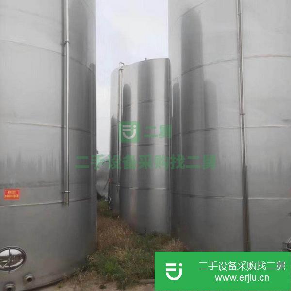 山東出售二手不銹鋼儲罐