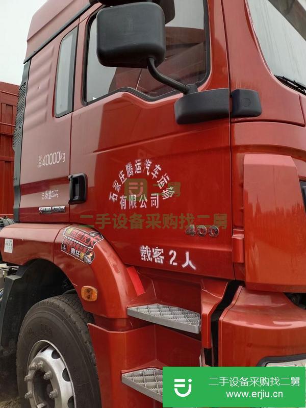 河北出售二手國五雙驅德龍400牽引車