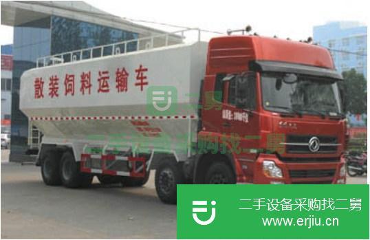 湖北出售二手散裝飼料運(yùn)輸車(chē)