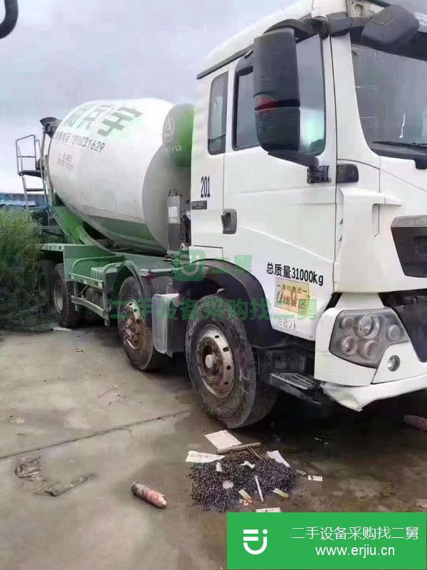 上海出售二手豪沃T5G輕量化凌宇攪拌車