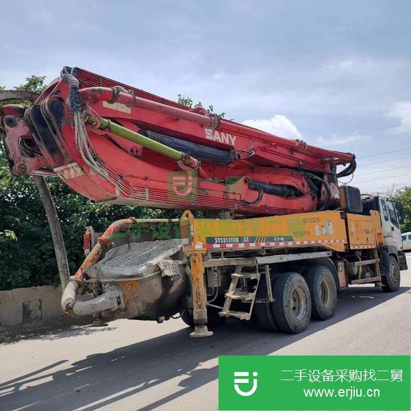 湖南出售二手三一43米泵車整車原版手續齊全