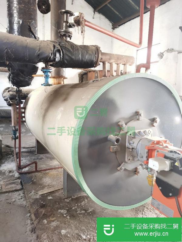 山西出售二手60萬大卡燃氣導熱油鍋爐
