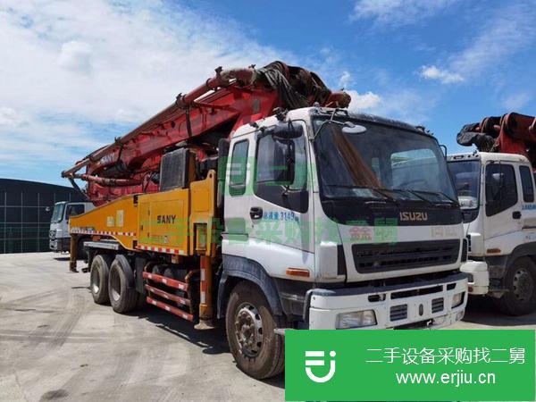 湖南出售二手五十鈴三橋49米泵車手續齊全