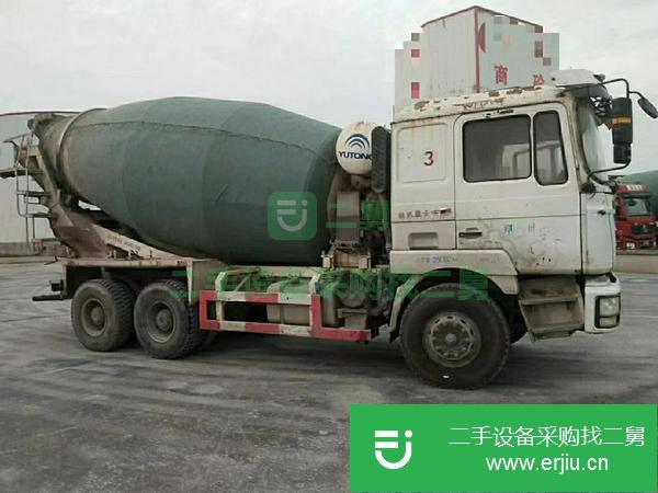 河南出售二手德龍大12方攪拌車