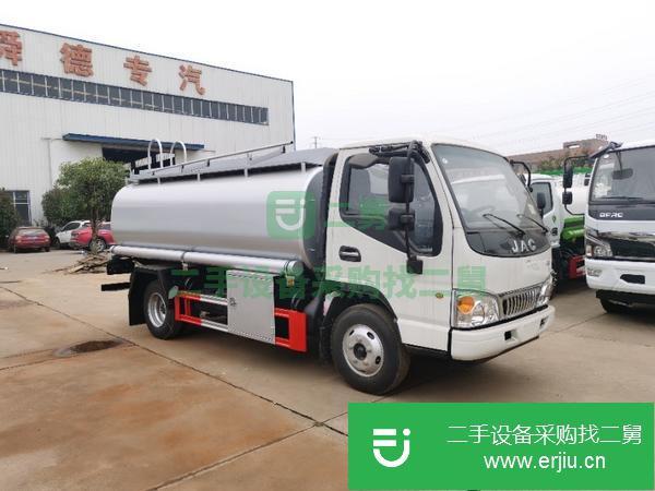 江蘇出售二手九成新工地專用油罐車(chē)