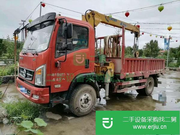 湖北出售二手藍牌隨車吊