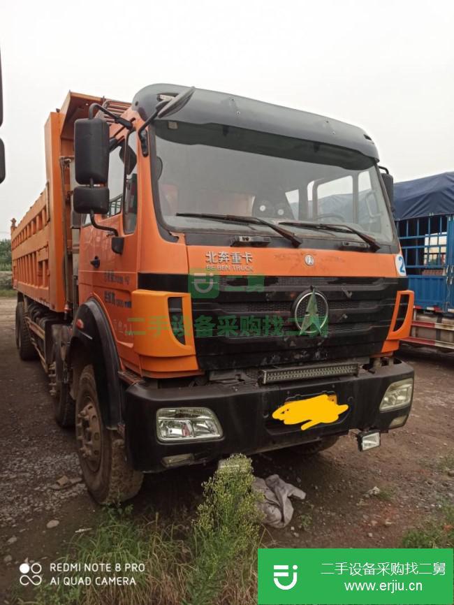 山東出售二手北奔重汽自卸車