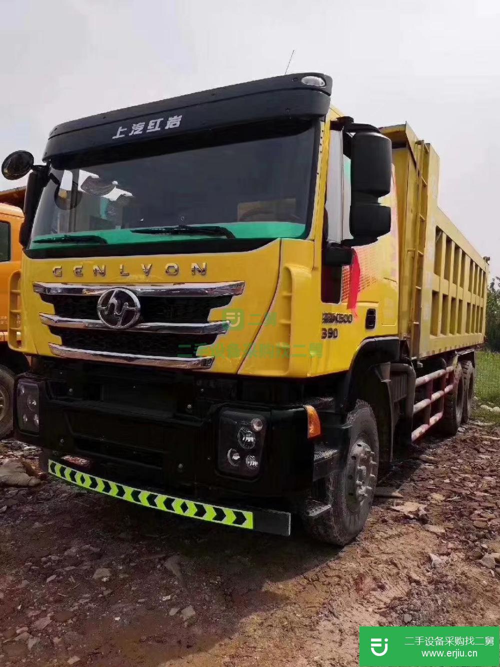 貴州出售二手杰獅后八輪自卸車