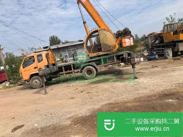 山東出售二手10噸無手續(xù)吊車