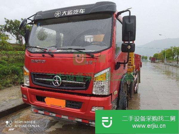 重慶出售二手國五3.9米軸距6噸徐工隨車吊