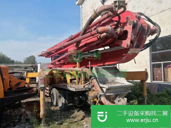 湖南出售二手11年三一奔馳46米泵車