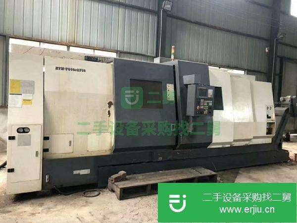 河北出售二手寧波海天HTM-TC40-2750數控斜身車床
