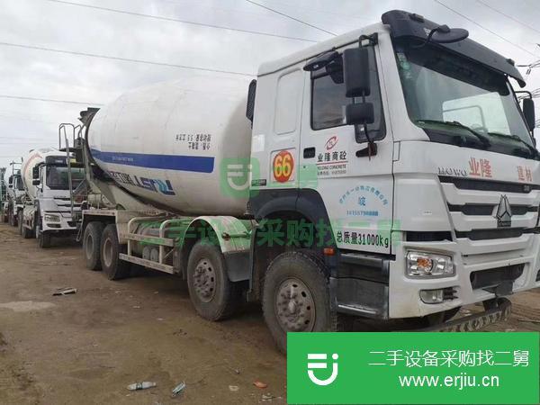 黑龍江出售二手國五大20立方攪拌車