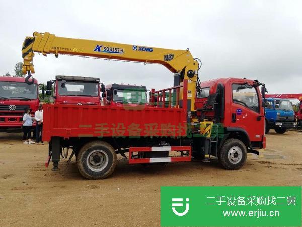 江西出售二手6.3噸藍牌大運吊車