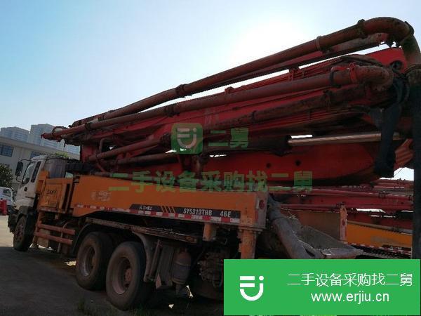 湖南出售二手12年三一46米泵車
