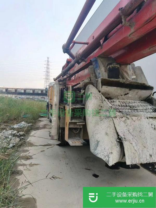 河北出售二手42米大象泵車，手續(xù)齊全，只提檔