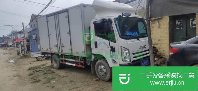 山東出售二手江鈴凱運(yùn)廂式貨車