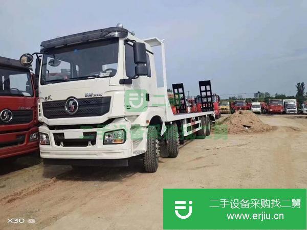吉林出售二手陜汽德龍平板運輸車