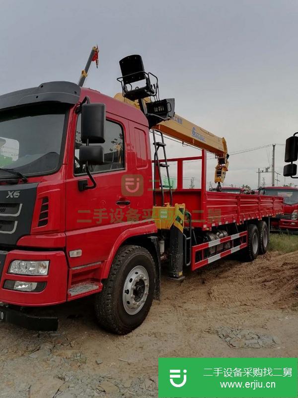 重慶出售二手黃牌8噸直臂吊車