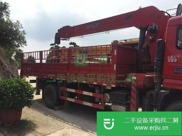 四川出售二手東風8噸隨車吊