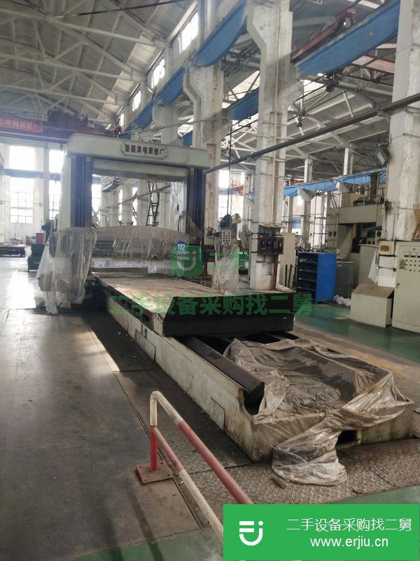 河南出售二手2米x6米龍門刨床