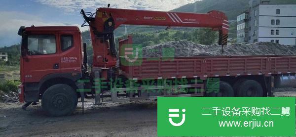 四川出售二手東風(fēng)后八輪吊車 上裝三一14噸吊機(jī)