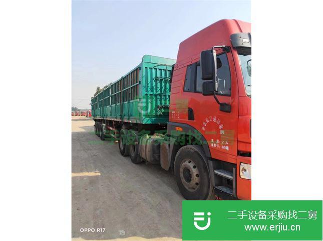 河北出售二手青島解放半掛車