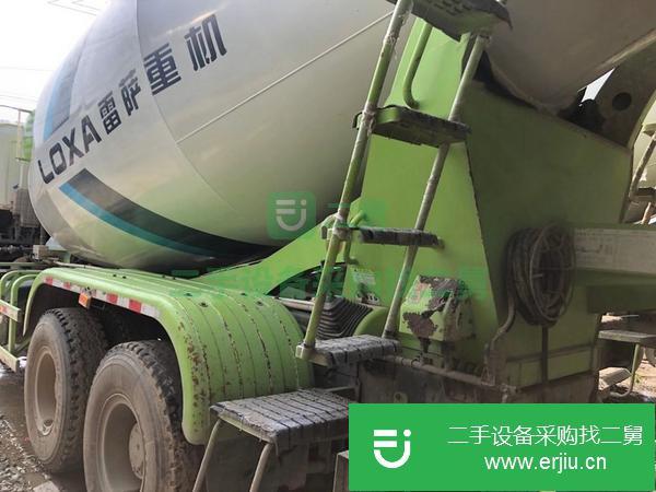 廣西出售二手17年歐曼國五排放大14方攪拌車