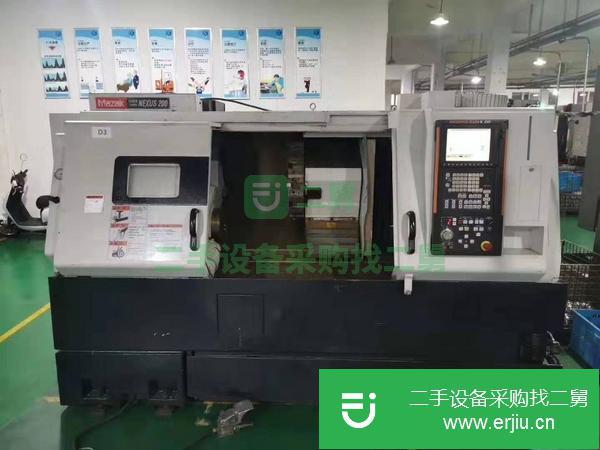 江蘇出售二手馬扎克QTN200數控斜身車床