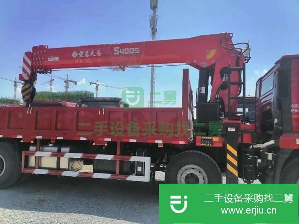 湖北出售二手前四后八隨車吊