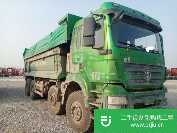 山東出售17年德龍自卸車國五前四后八7.2米375馬力