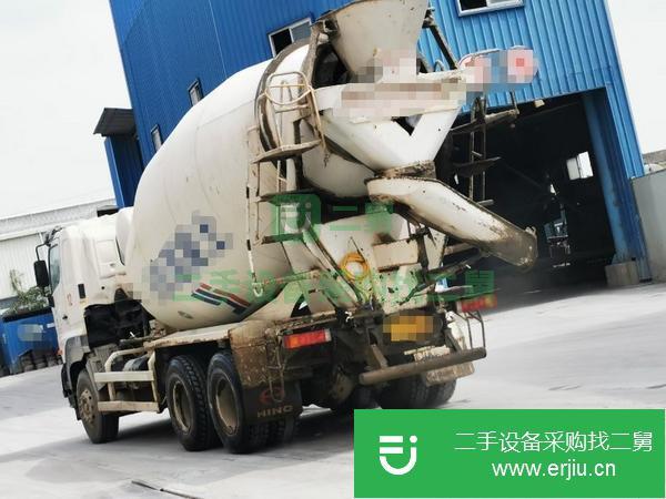 廣西出售二手16年國四廣汽日野700大12方攪拌車