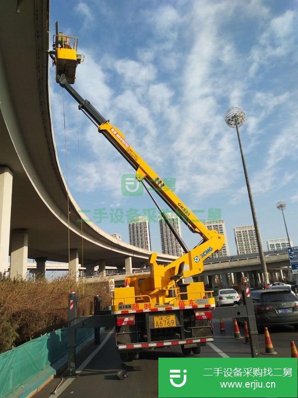 天津出售二手徐工21.5高空作業工程車