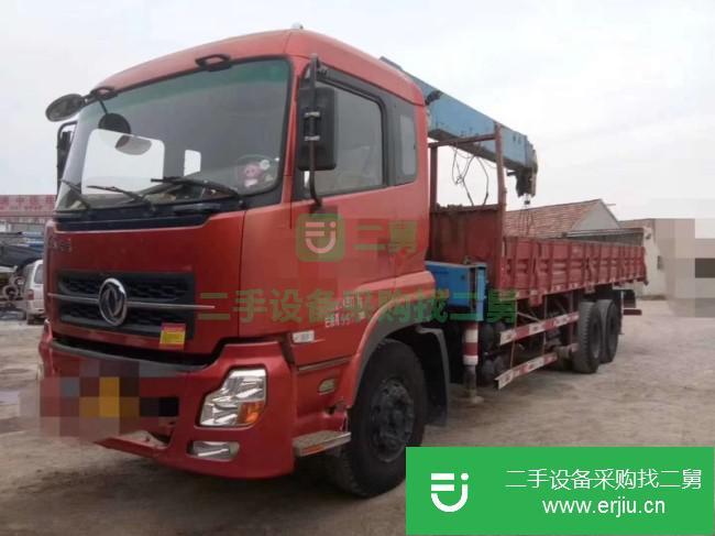 黑龍江出售二手東風天龍隨車吊