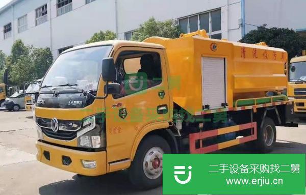 湖北出售二手多利卡D6清洗吸污車