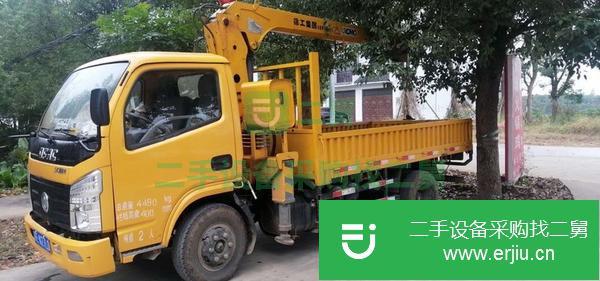 湖北出售二手徐工3.2噸隨車吊