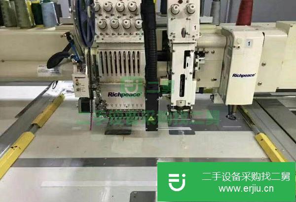 廣東出售二手富怡單頭五合一特種繡花機