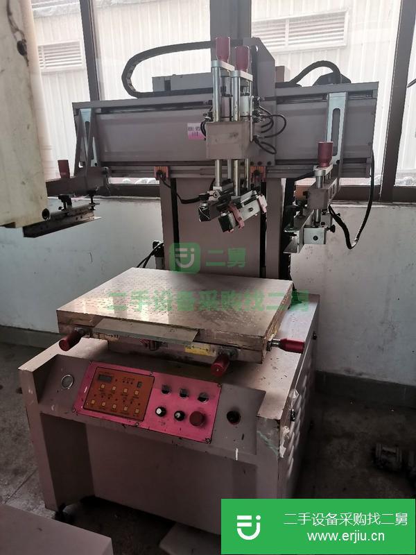 山東出售二手50*70半自動(dòng)絲印機(jī)