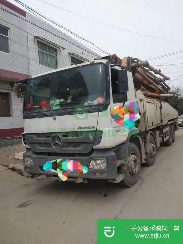 北京出售二手奔馳52米泵車