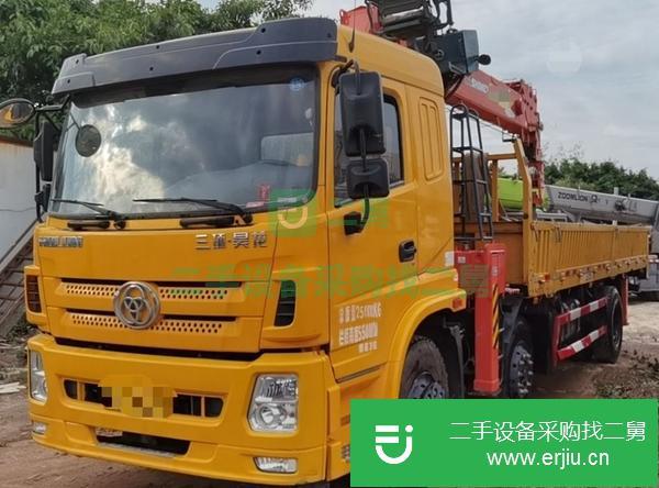 福建出售二手12噸5節臂隨車吊
