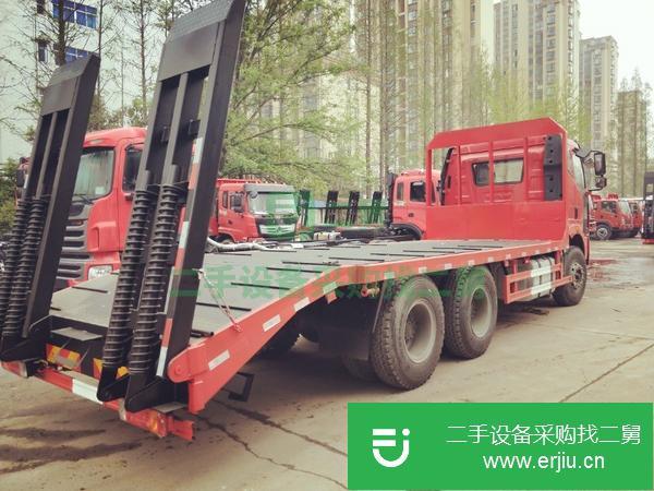湖北出售二手后八輪解放平板運(yùn)輸車