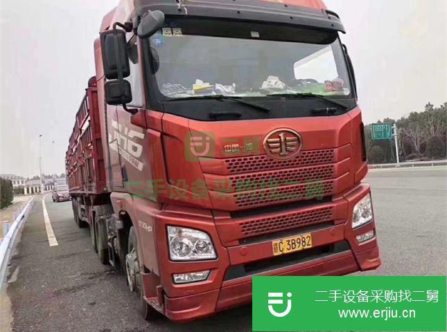 江西出售二手青島解放JH6半掛車