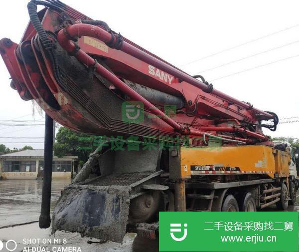 湖南出售二手三一泵車，五十鈴50米底盤