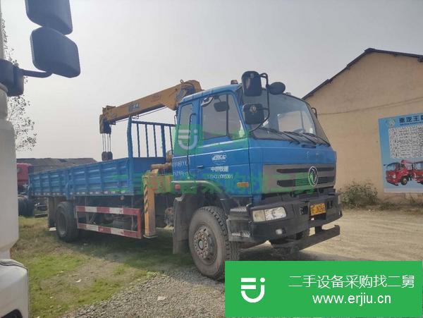 湖北出售二手6.3噸黃牌隨車吊