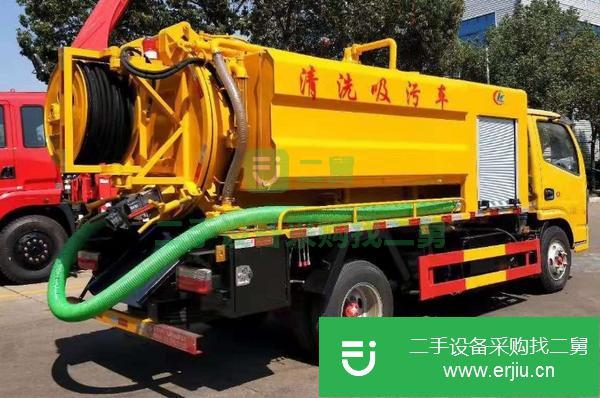 湖北出售二手多利卡D6清洗吸污車