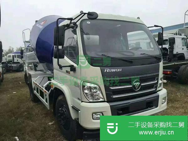 安徽出售二手福田7方攪拌車