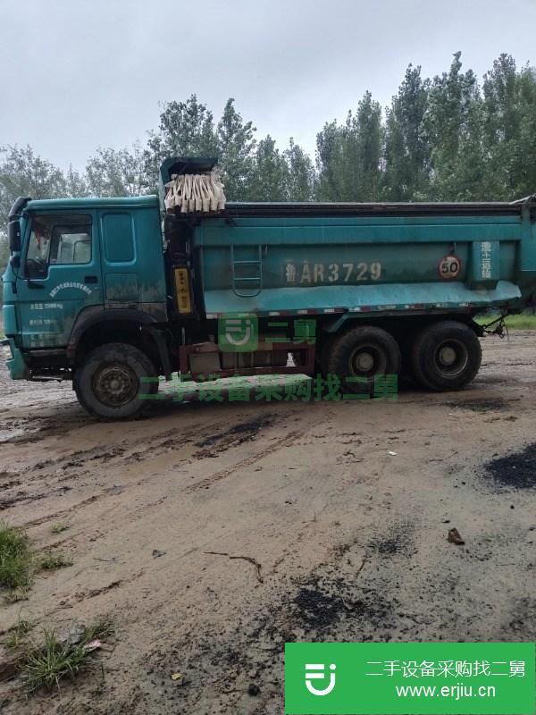 河南出售二手16年豪沃自卸車