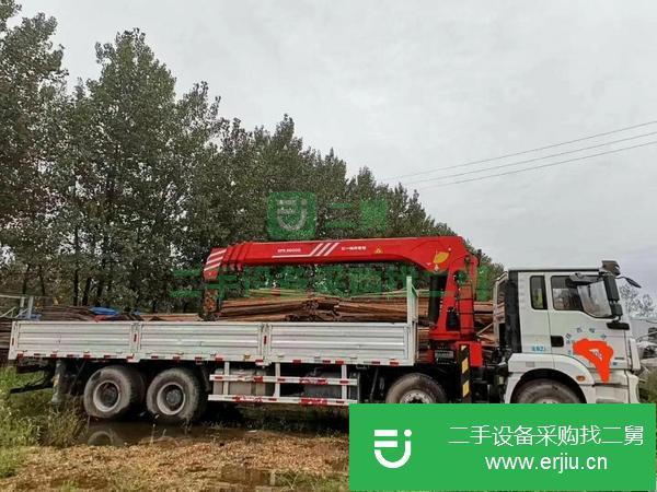 湖北出售二手三一14噸濰柴336馬力隨車吊